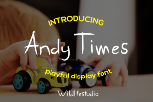 Andy Times: A Playful and Versatile Display Font for Editorial Design