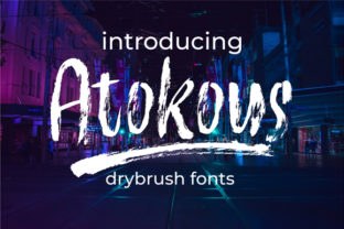 Atokous: A Bold and Expressive Typeface