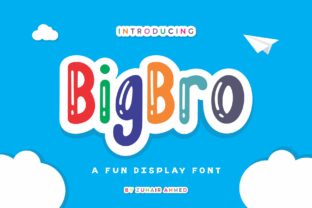 BigBro: A Bold and Versatile Display Font