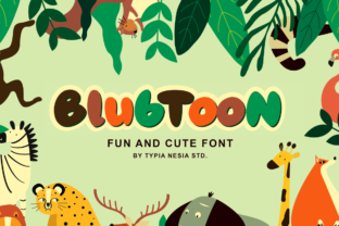 Blubtoon: A Charming Font for Your Business Brand