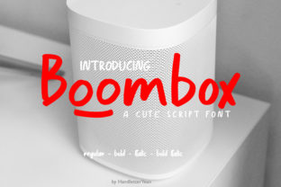 Boombox: A Whimsical Display Font for Creative Web Design