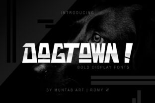 Bring Your Creations to Life with Dogtown Font
