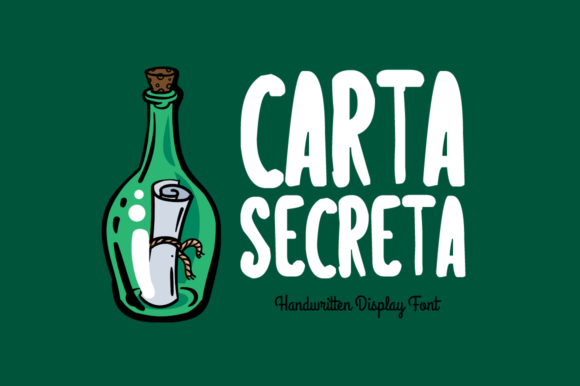 Carta Secreta: A Playful Display Font for Web Design