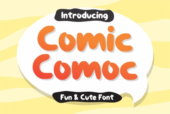 Comiccomoc: A Fun and Adorable Display Font for Web Design