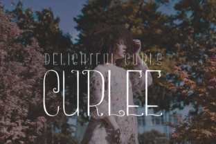 Curlee: A Thin and Lovely Font for Natural Branding