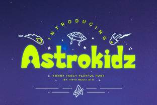 Discovering Astrokidz: A Playful Font for Editorial Charm