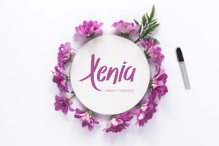 Elevate Your Brand with Xenia Family: A Delicate, Romantic Font