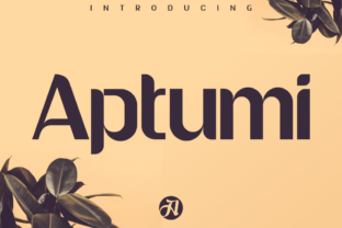 Enhance Your Brand with Aptumi: A Versatile Display Font