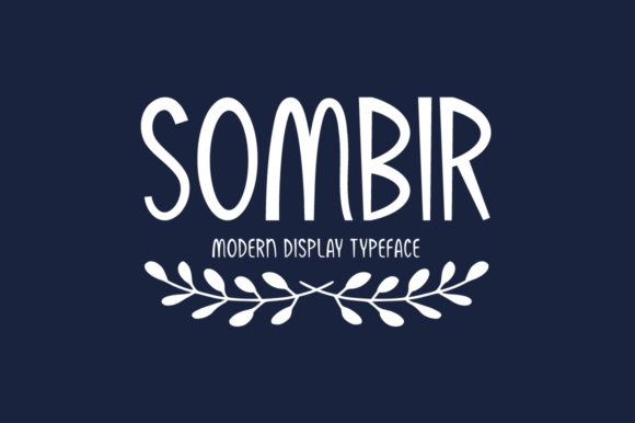 Enhance Your Brand with Sombir: A Versatile Display Font
