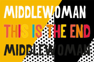 Enhance Your Editorial Design with MiddleWoman Font