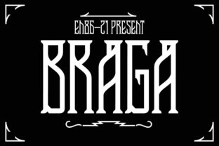 Exploring Braga: A Bold and Elegant Display Font