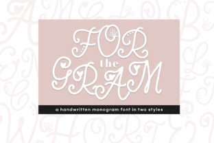 For the Gram: A Display Font for Eye-Catching Branding