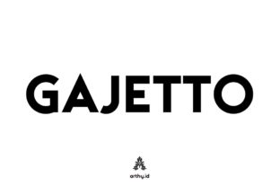 Gajetto: A Clean and Simple Display Font for Modern Brands