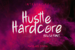 Hustle Hardcore: The Bold Font for Editorial Impact