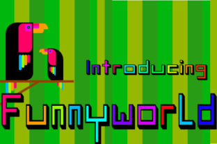 Introducing Funnyworld: A Playful 3D Font for Editorial Design