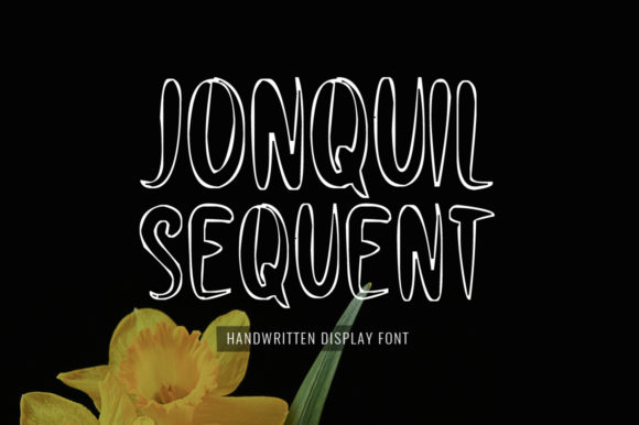 Jonquil Sequent: A Charming Font for Handmade Creations