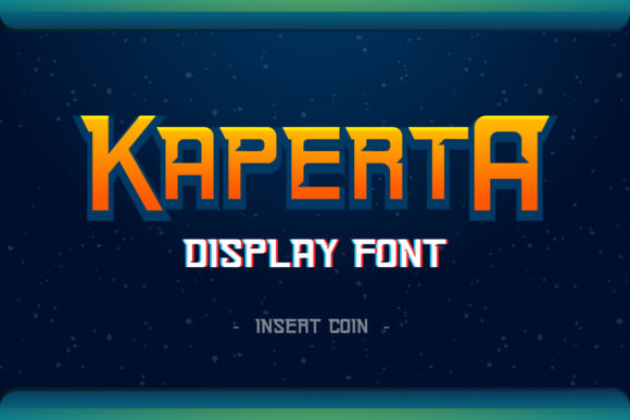 Kaperta: A Modern Display Typeface for Editorial Design