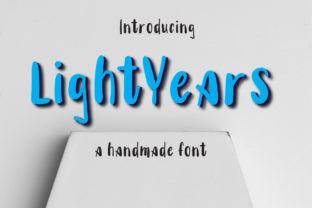 Lightyears: A Charming Display Font for Web Design