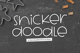 Snickerdoodle: A Whimsical Display Font for Creative Branding