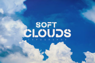 Soft Clouds: A Light and Playful Font for Creative Branding