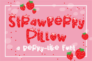 Strawberry Pillow: A Sweet and Contemporary Display Font