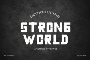 Strong World: A Versatile Display Font for Modern Web Design