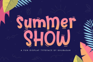 Summer Show: A Stylish Font for Eye-Catching Campaigns