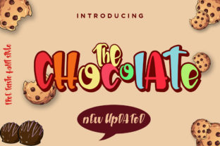 The Chocolate: A Fun and Adorable Display Font for Web Design