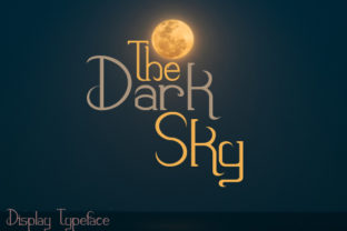 The Dark Sky: A Spooky and Stylish Font for Web Design