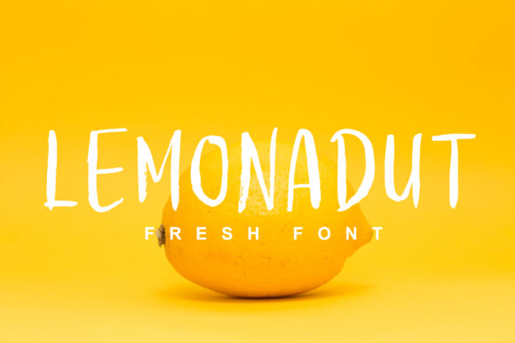 Transform Your Brand with Lemonadut: A Fresh, Charming Font