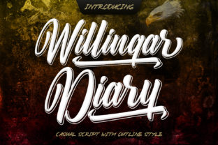 Transform Your Craft Projects with Willingar Diary Font