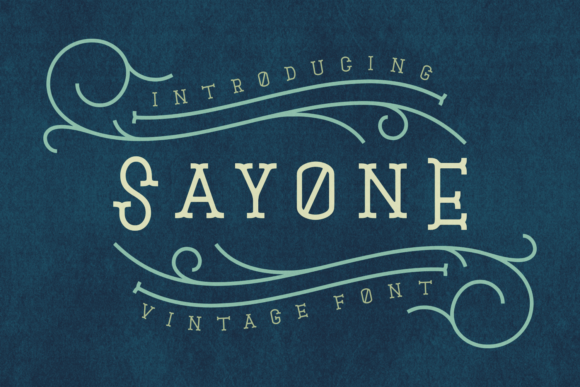 Unveiling Sayone: A Font for Creative Campaigns