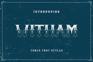 Witham Family: A Retro Display Font for Editorial Elegance